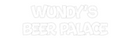 Custom Neon: Wundy’s
Beer...