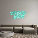 Custom Neon: VICTORY 
YOUTH