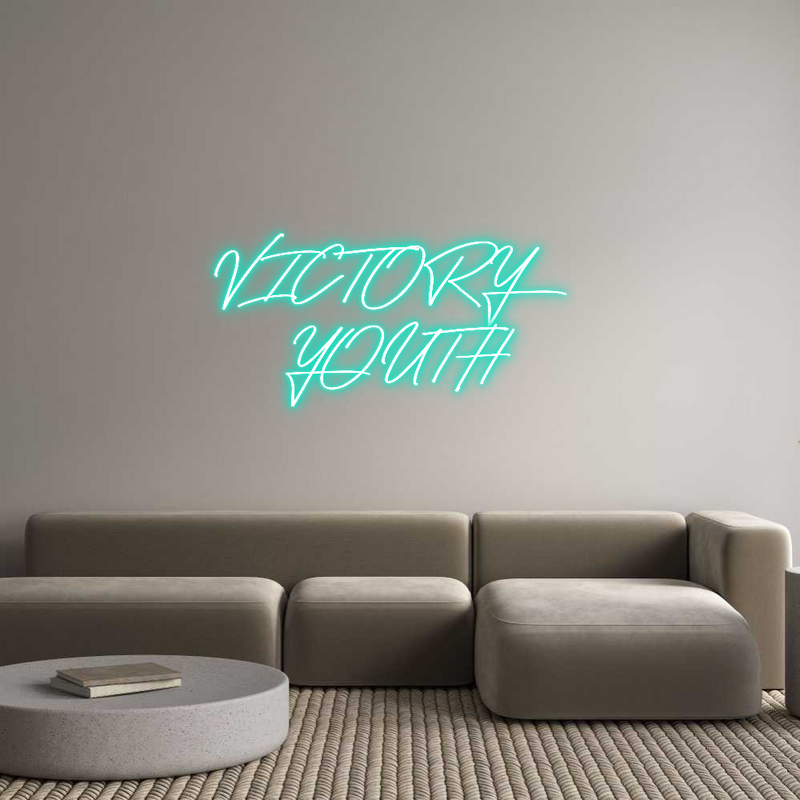 Custom Neon: VICTORY 
YOUTH