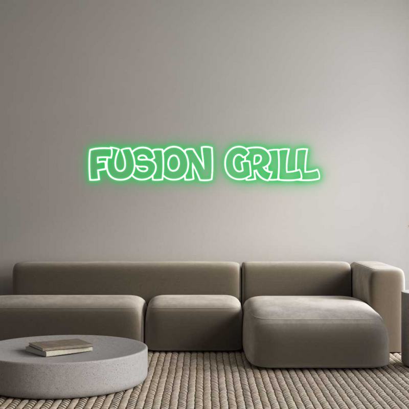 Custom Neon: FUSION GRILL