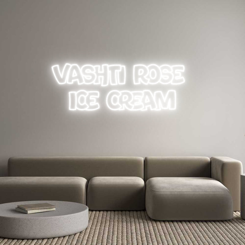 Custom Neon: vashti rose 
...