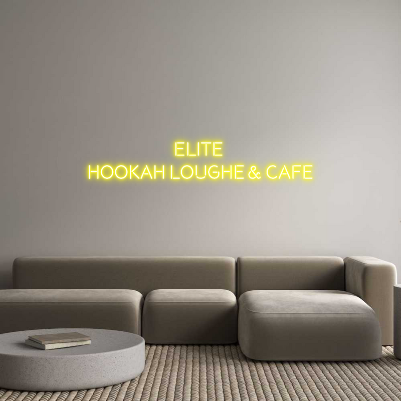 Custom Neon: ELITE 
HOOKA...