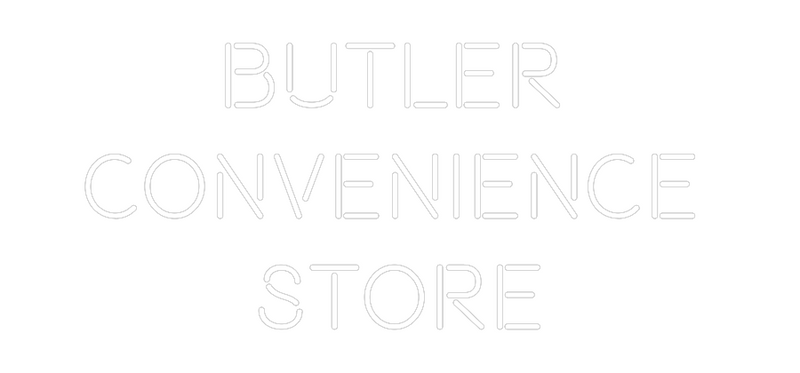 Custom Neon: Butler 
Conv...