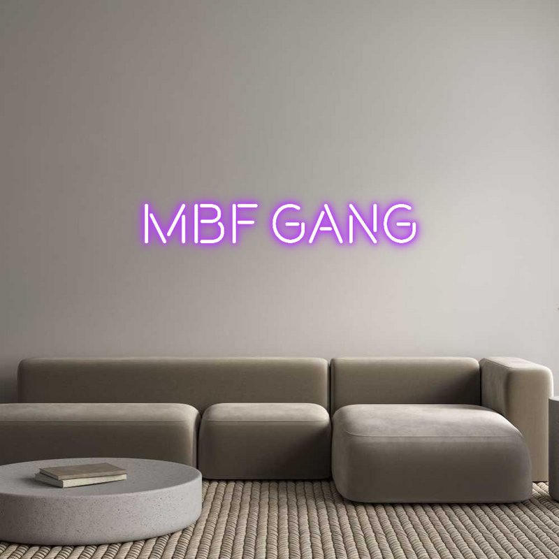 Custom Neon: MBF Gang