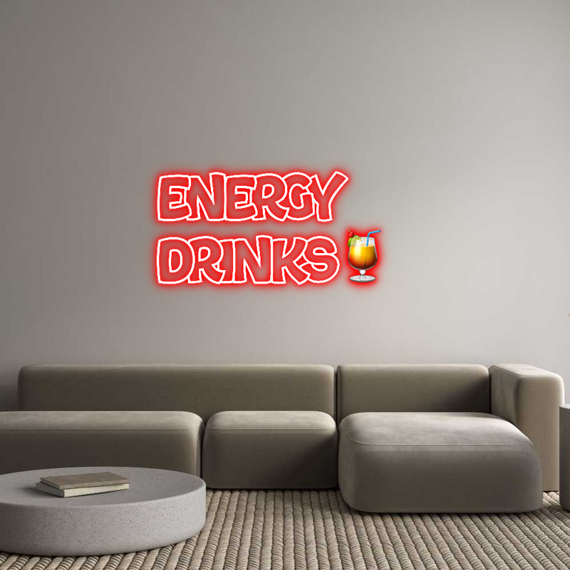 Custom Neon: ENERGY
DRINK...