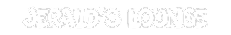 Custom Neon: Jerald’s Lounge