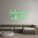 Custom Neon: Lucky Larry’s...