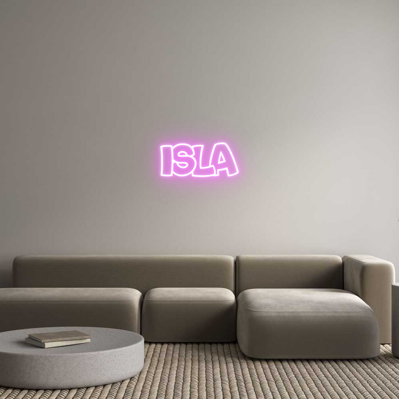 Custom Neon: ISLA