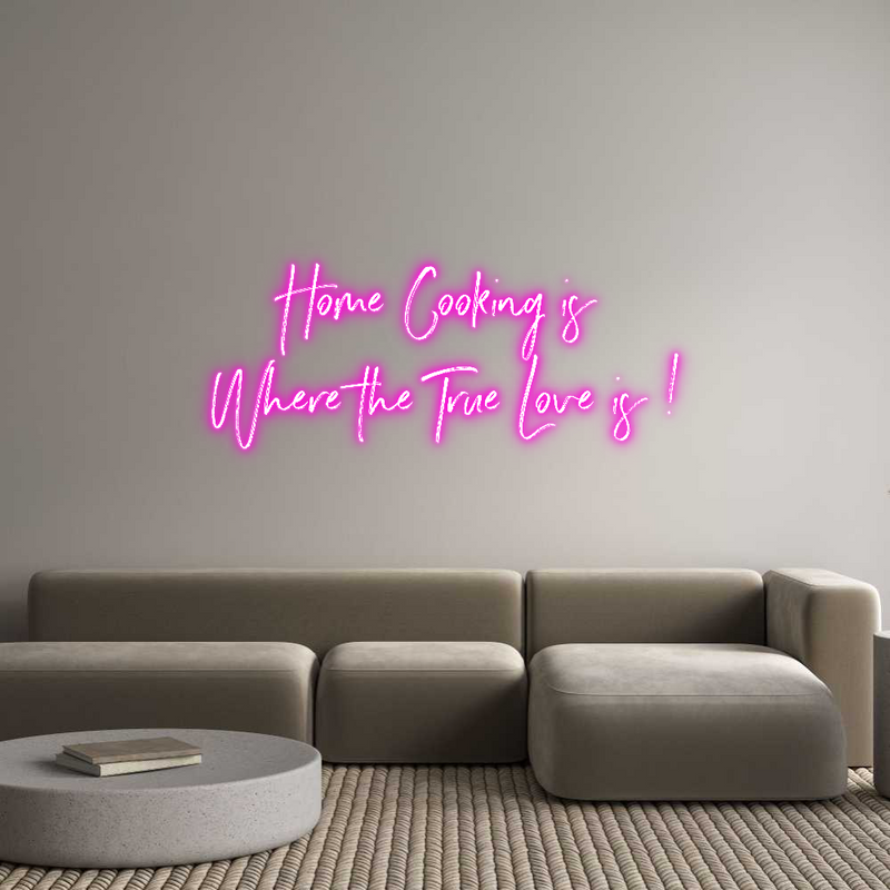 Custom Neon: Home Cooking ...