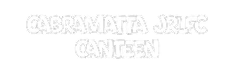 Custom Neon: CABRAMATTA JR...