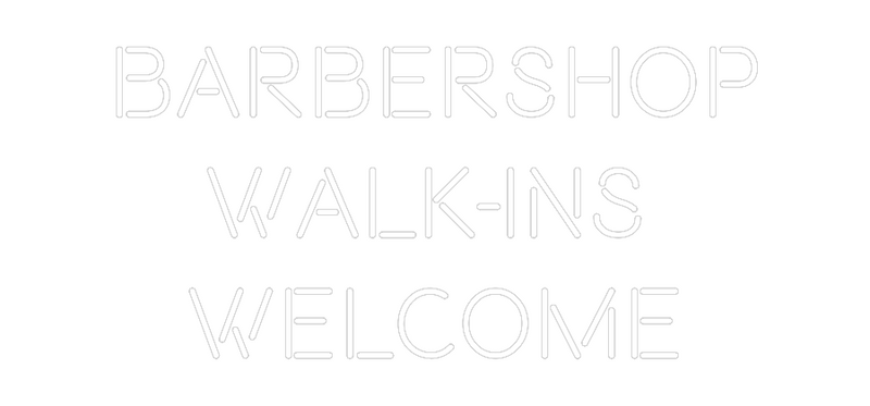 Custom Neon: Barbershop
W...