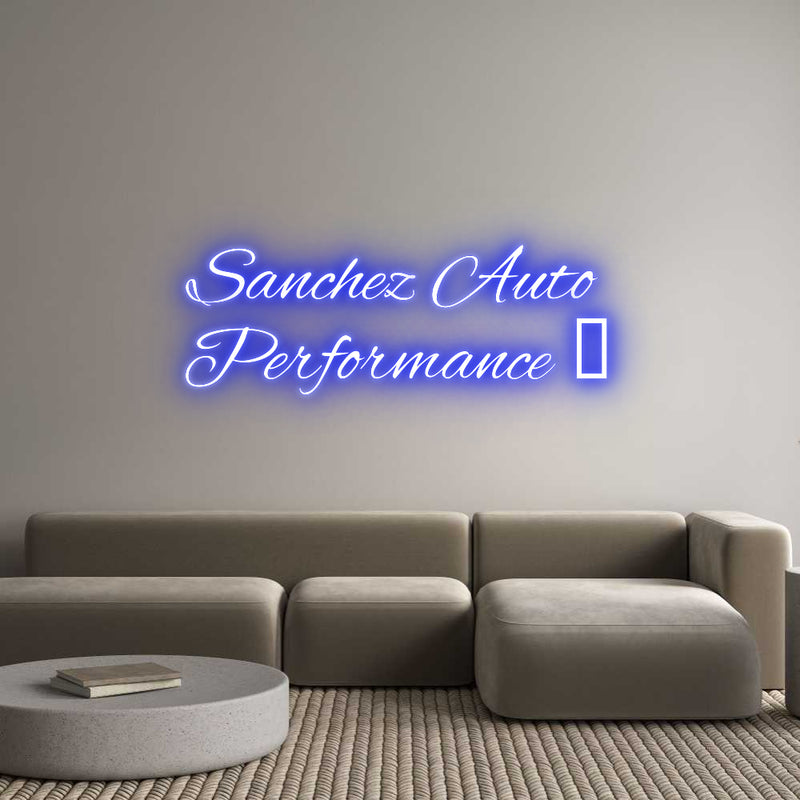 Custom Neon: Sanchez Auto ...