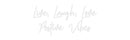 Custom Neon: Live, Laugh, ...