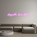 Custom Neon: HappAli Ever ...