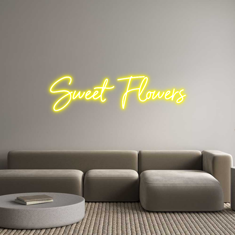 Custom Neon: Sweet Flowers