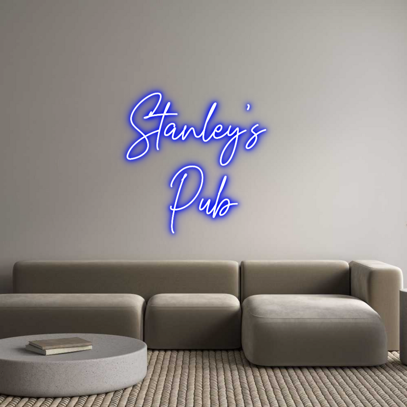 Custom Neon: Stanley’s 
Pub