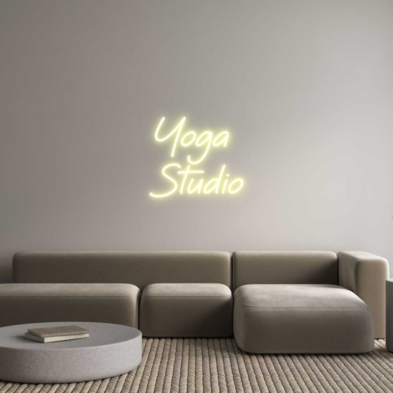 Custom Neon: Yoga 
Studio