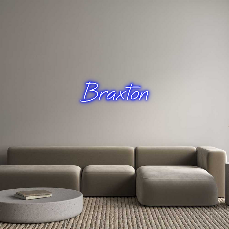 Custom Neon: Braxton