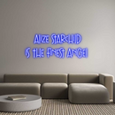 Custom Neon: Alizé Starchi...