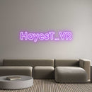 Custom Neon: HayesT_VR