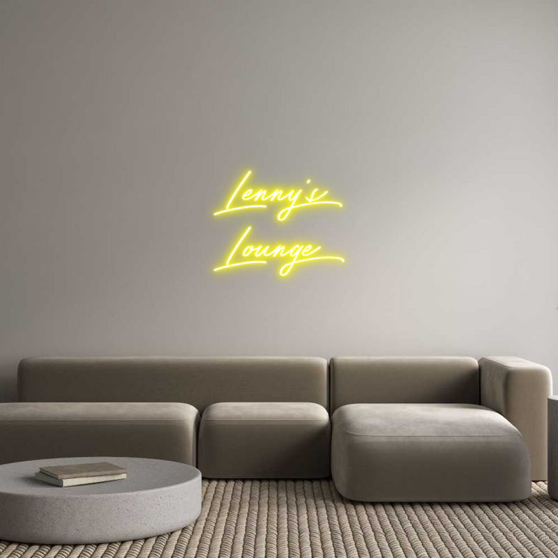 Custom Neon: Lenny's
Lounge