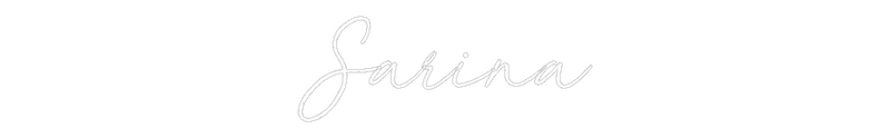 Custom Neon: Sarina