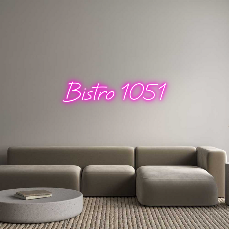 Custom Neon: Bistro 1051