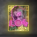Art King In Collapse Art  LED Neon Sign Light Pop Art