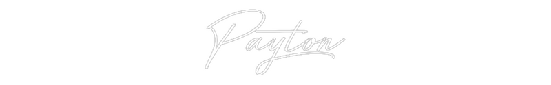 Custom Neon: Payton