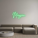 Custom Neon: Maysen