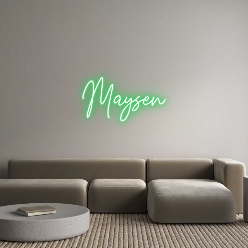 Custom Neon: Maysen