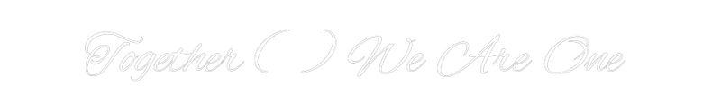 Custom Neon: Together ( ) ...