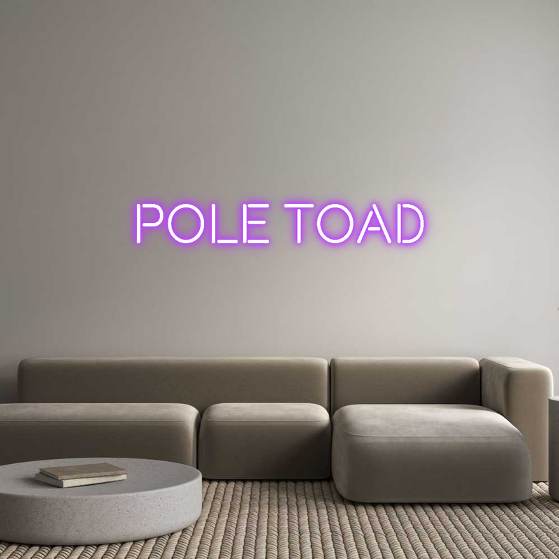 Custom Neon: Pole Toad