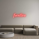 Custom Neon: furniture