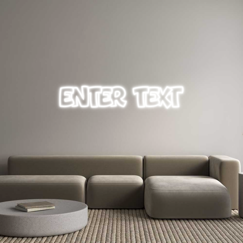 Custom Neon: Enter Text