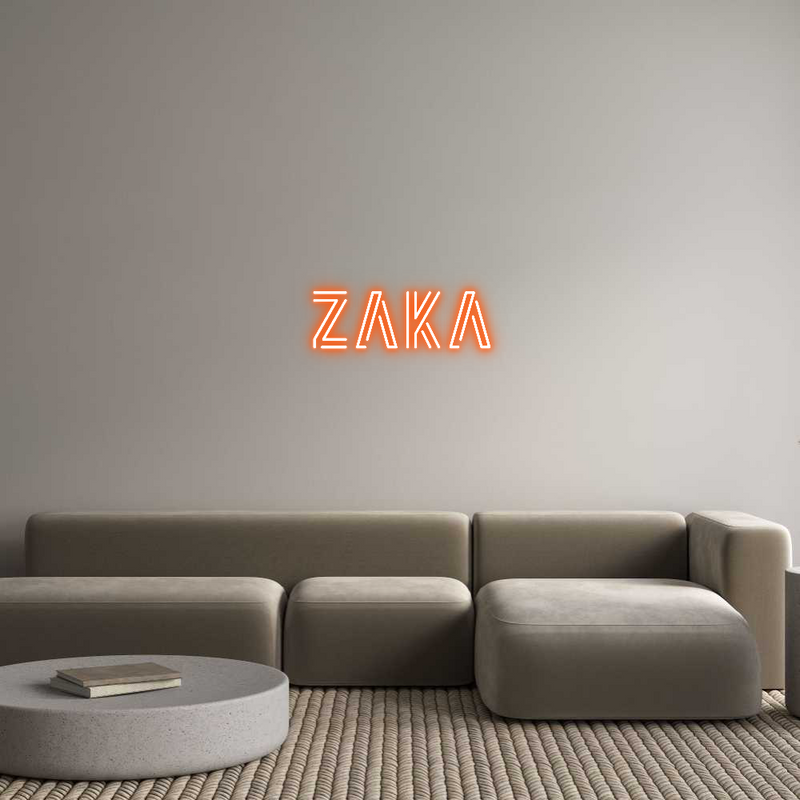 Custom Neon: ZAKA