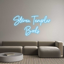 Custom Neon: Steven Templa...