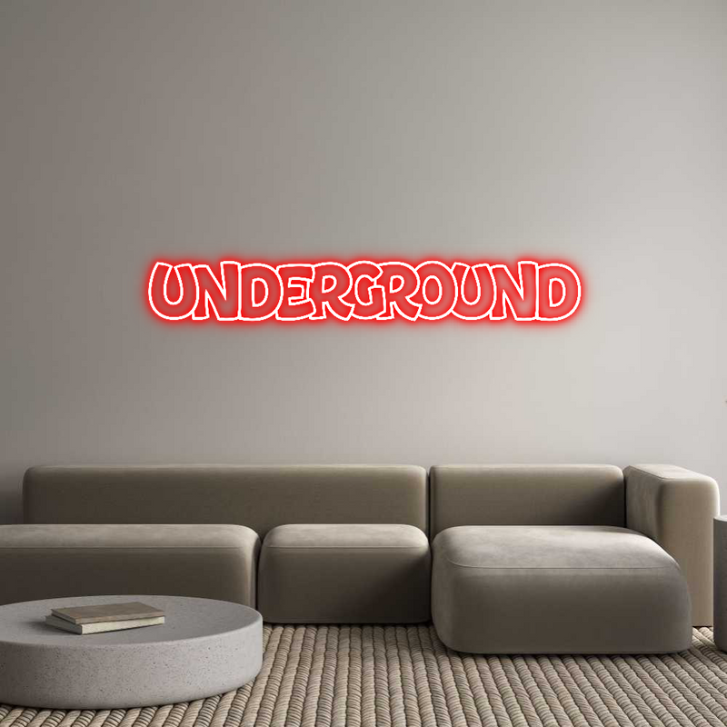 Custom Neon: UNDERGROUND