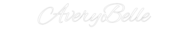 Custom Neon: AveryBelle