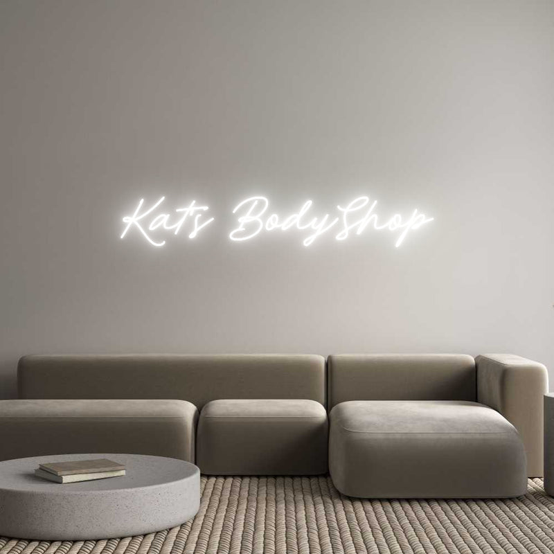 Custom Neon: Kat’s BodyShop