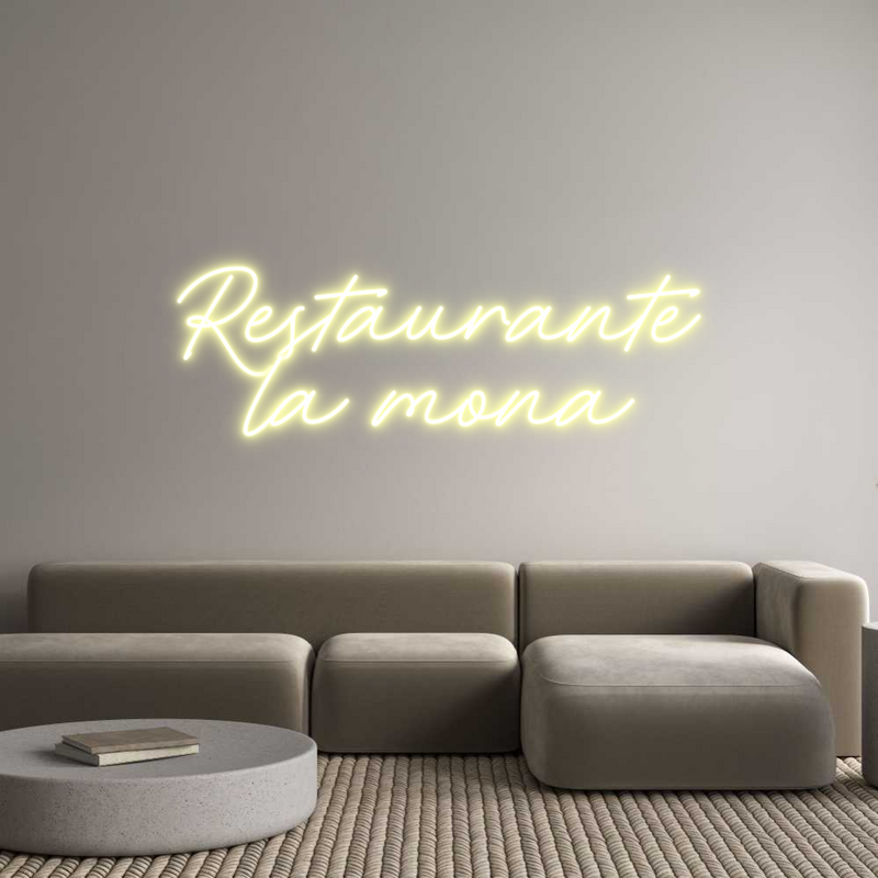 Custom Neon: Restaurante
...