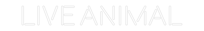 Custom Neon: Live Animal