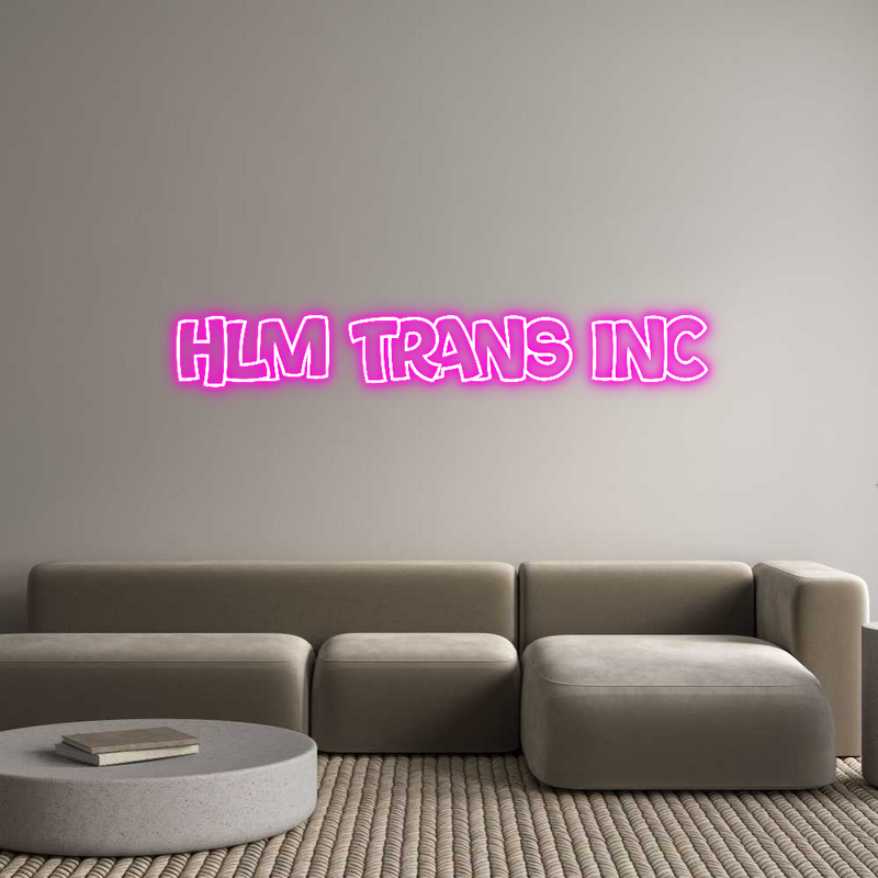 Custom Neon: HLM TRANS INC