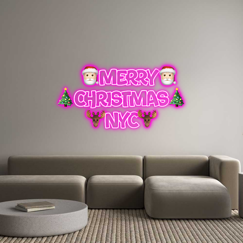 Custom Neon:   🎅🏻MERRY🎅...