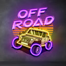 Adventure 4x4 LED Neon Sign Light Pop Art