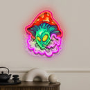 Alien Puff Shroom LED Neon Sign Light Pop Art