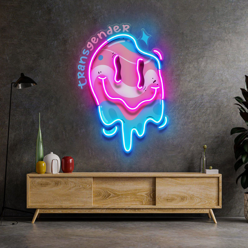 Authentic You With Pride LED Neon Sign Light Pop Art