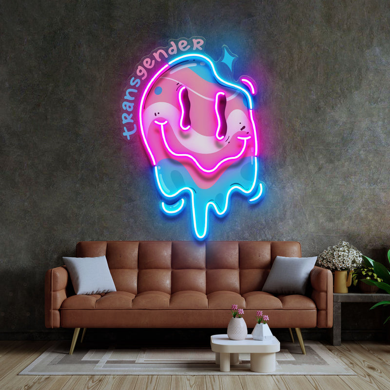 Authentic You With Pride LED Neon Sign Light Pop Art