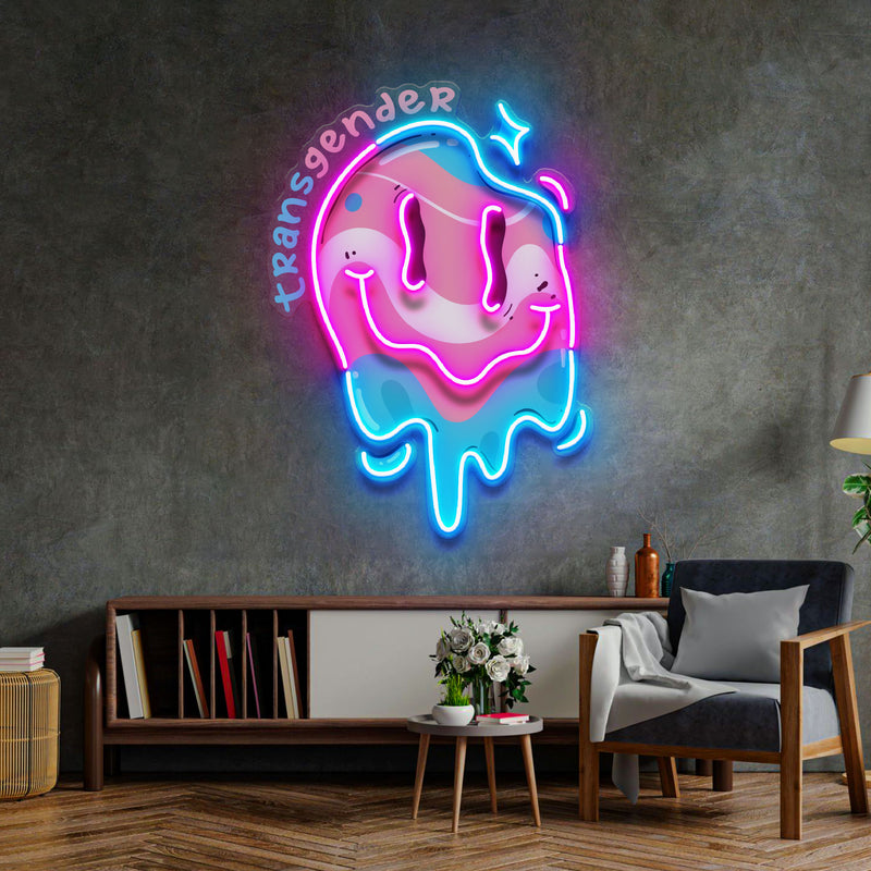 Authentic You With Pride LED Neon Sign Light Pop Art