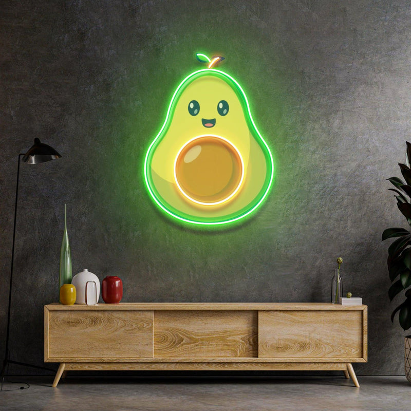 Avocado Baby Led Neon Acrylic Artwork - Custom Neon Signs | LED Neon Signs | Zanvis Neon®